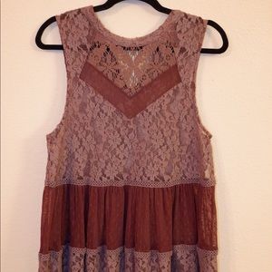 FREE PEOPLE lace top